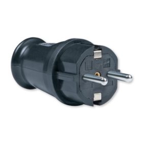 Aling dvopolni utikač Medium crni 305.13