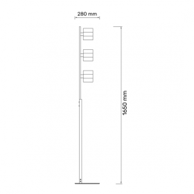 talia-59-podna-lampa-3e14-crnahrom